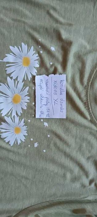 Nowa koszulka damska z nadrukiem XL XXL