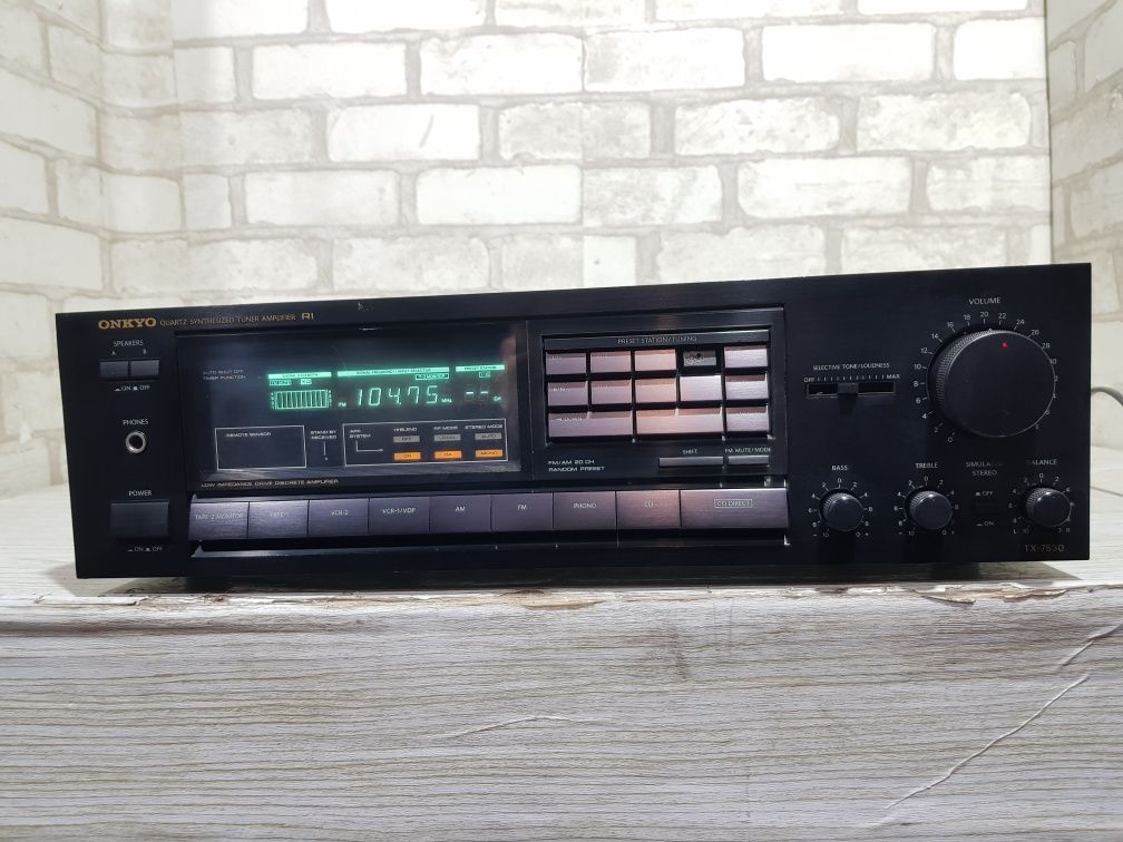 Стерео ресивер/підсилювач ONKYO TX-7530, 2*90 Вт., б/у з Німеччини