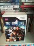 Doctor who DW return to earth Nintendo Wii