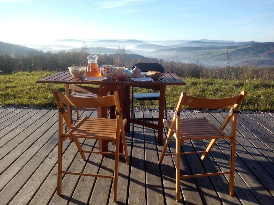 Domek w górach z pięknym widokiem