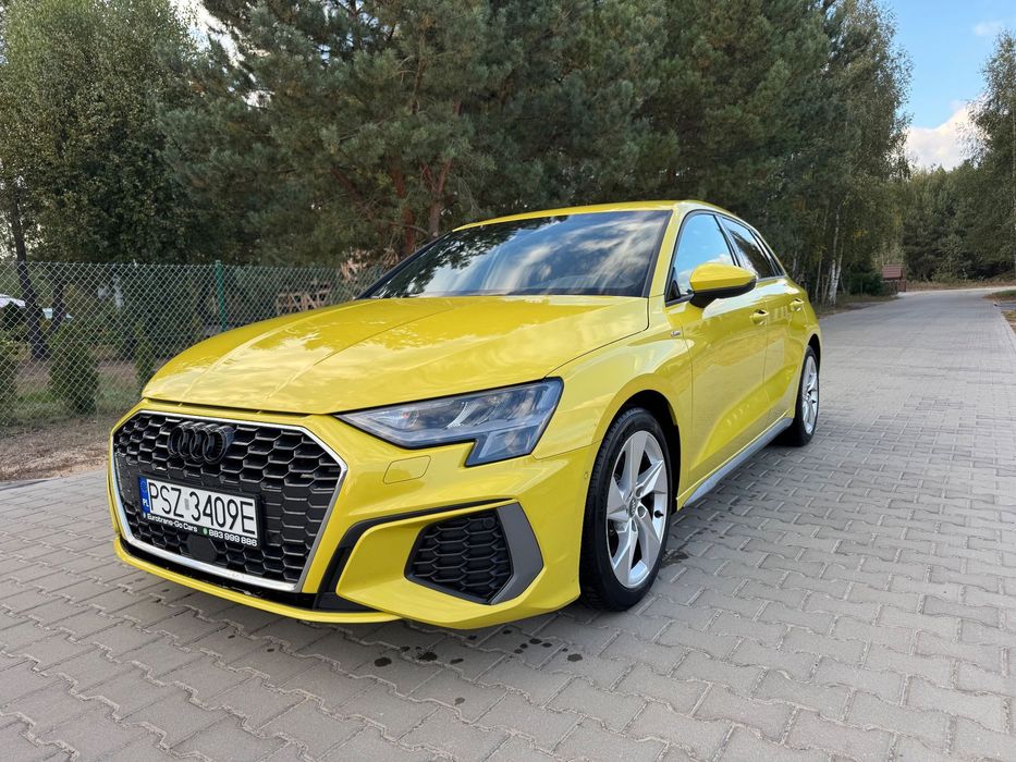 Audi A3 Wyjątkowa a3 S-line, full serwis, FB: Eurotrans-Go Cars