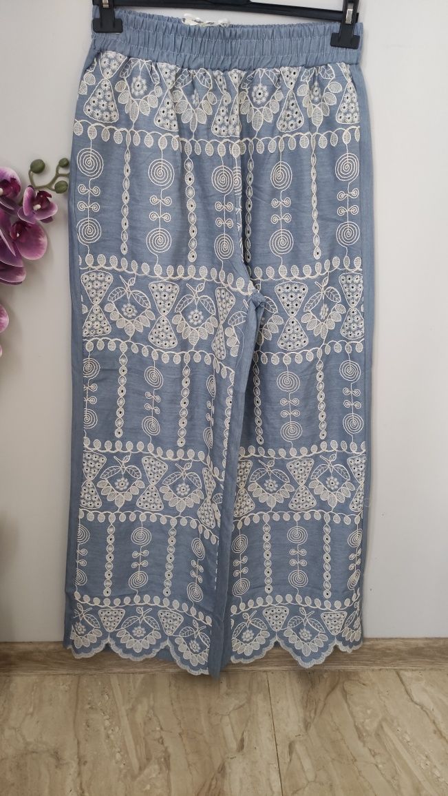 Szerokie luźne spodnie jeans M L xl XXL