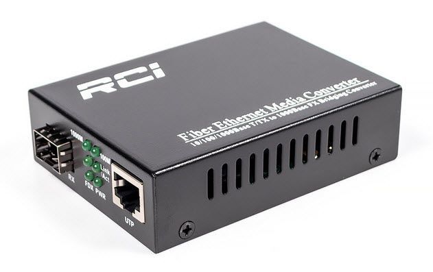 Медіаконвертер RCI RCI300S-G (1G, SFP slot, RJ45