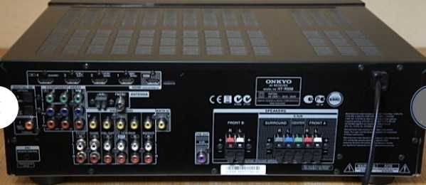 Amplificador Home Cinema Onkyo HT 558 + Colunas KEF 2008