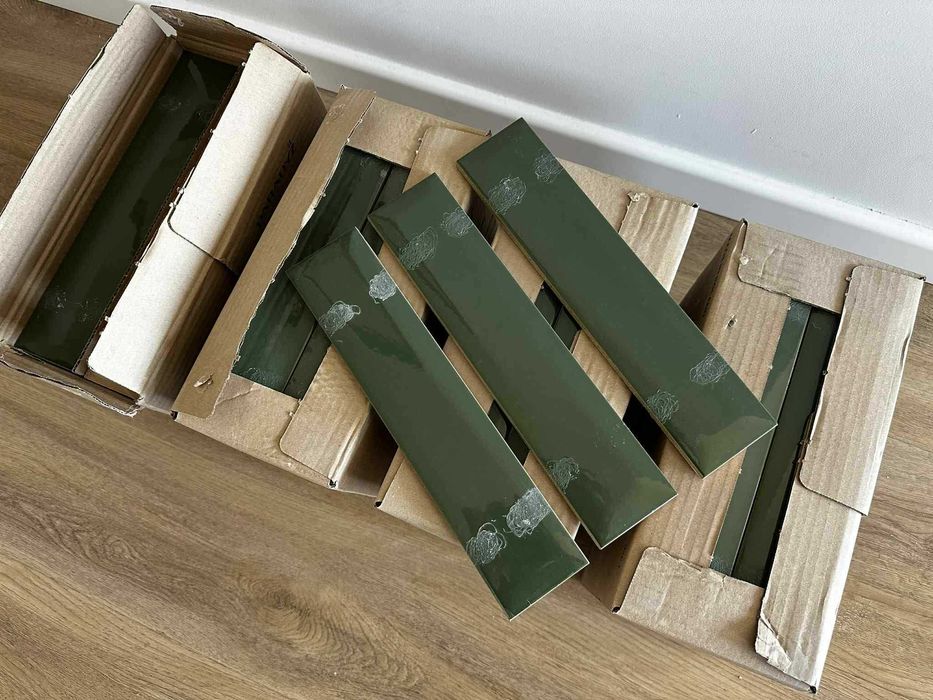 Płytki Paradyż Monpelli Olive Cegiełka Gat. I (4 opakowania) 3.72m2