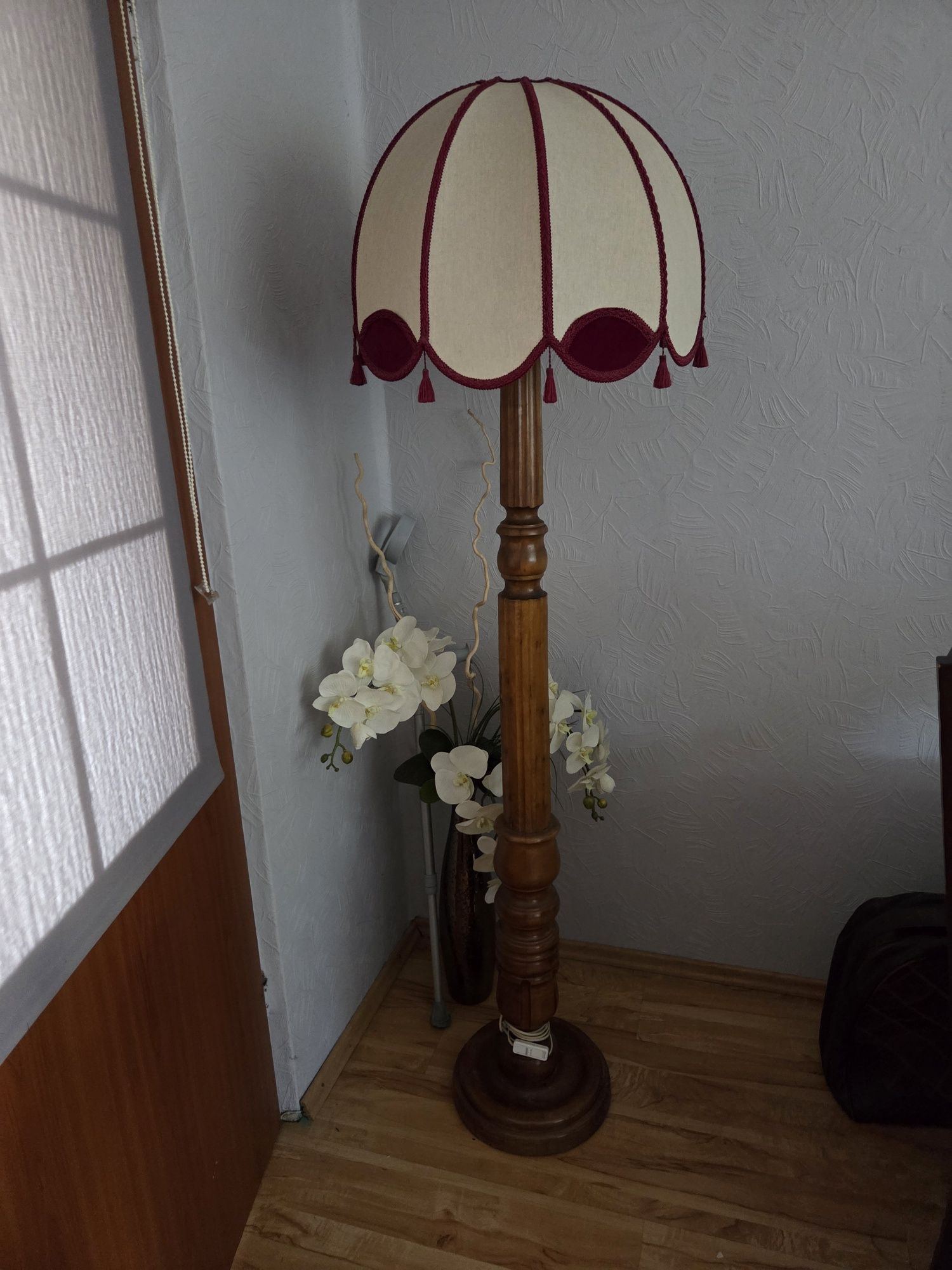 Lampa  stojąca vintage PRL