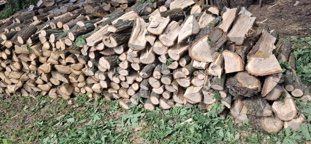 Drewno opałowe sosna 180zł , dąb/brzoza 250zł