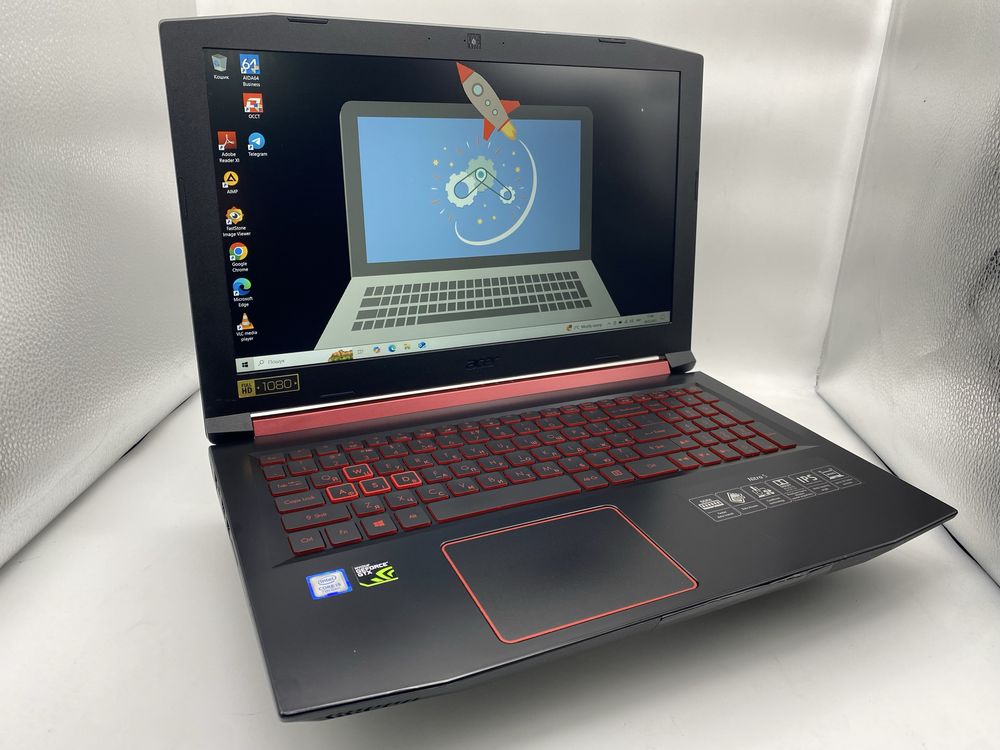 Acer Nitro 5 GTX1050 4Gb 15,6"FHD IPS i5-7300HQ/16GB DDR4/M2 512GB/14%