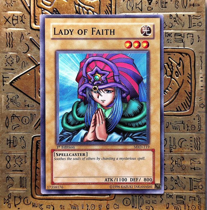 Lady of Faith - MRD-119 - 1st Edition Yugioh