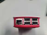 Raspbery Pi 3 B com caixa e dissipadores