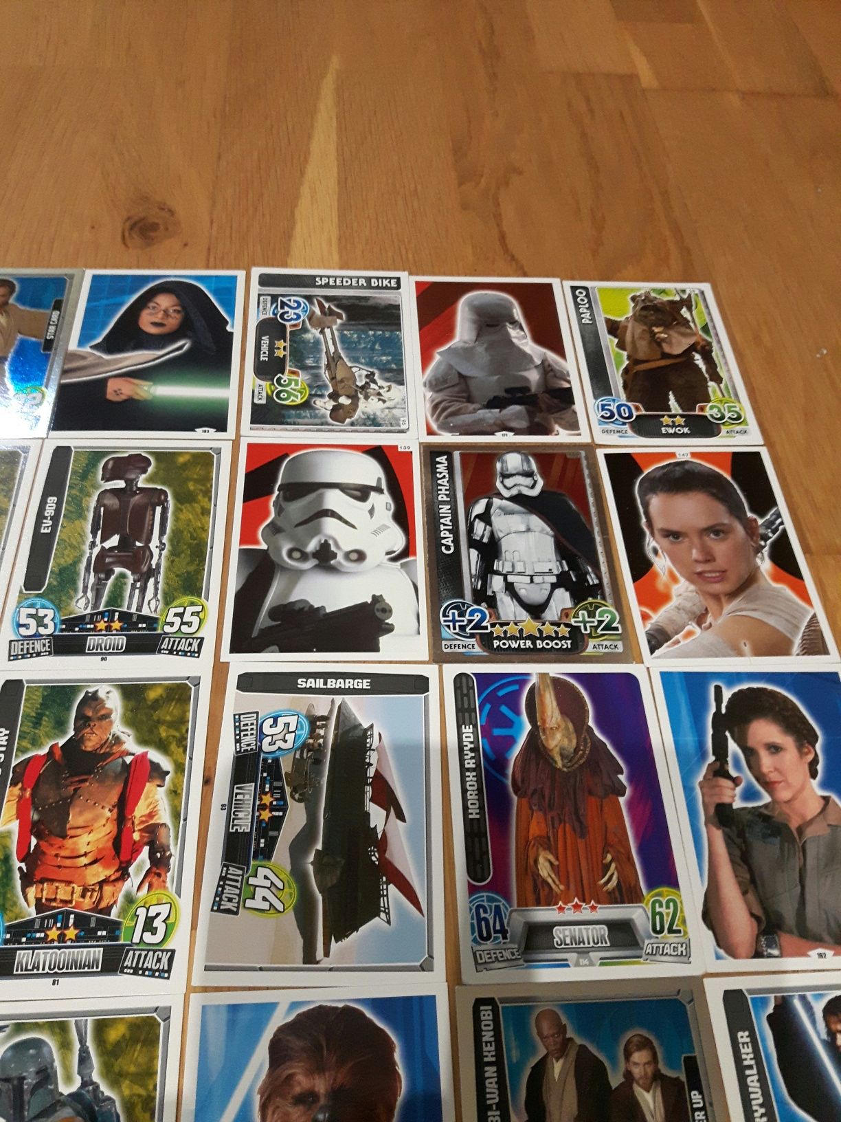 Karty star Wars force attax