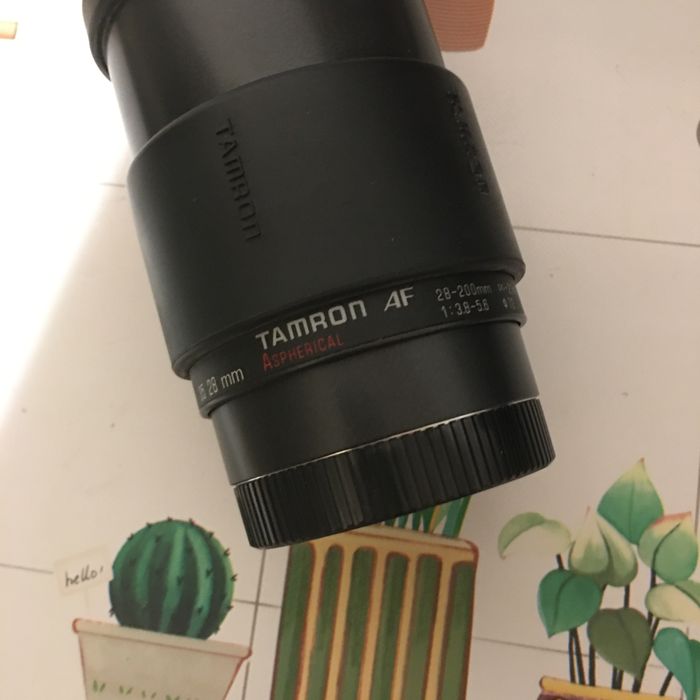 Objektyw Tamron od Aparatu Minolta