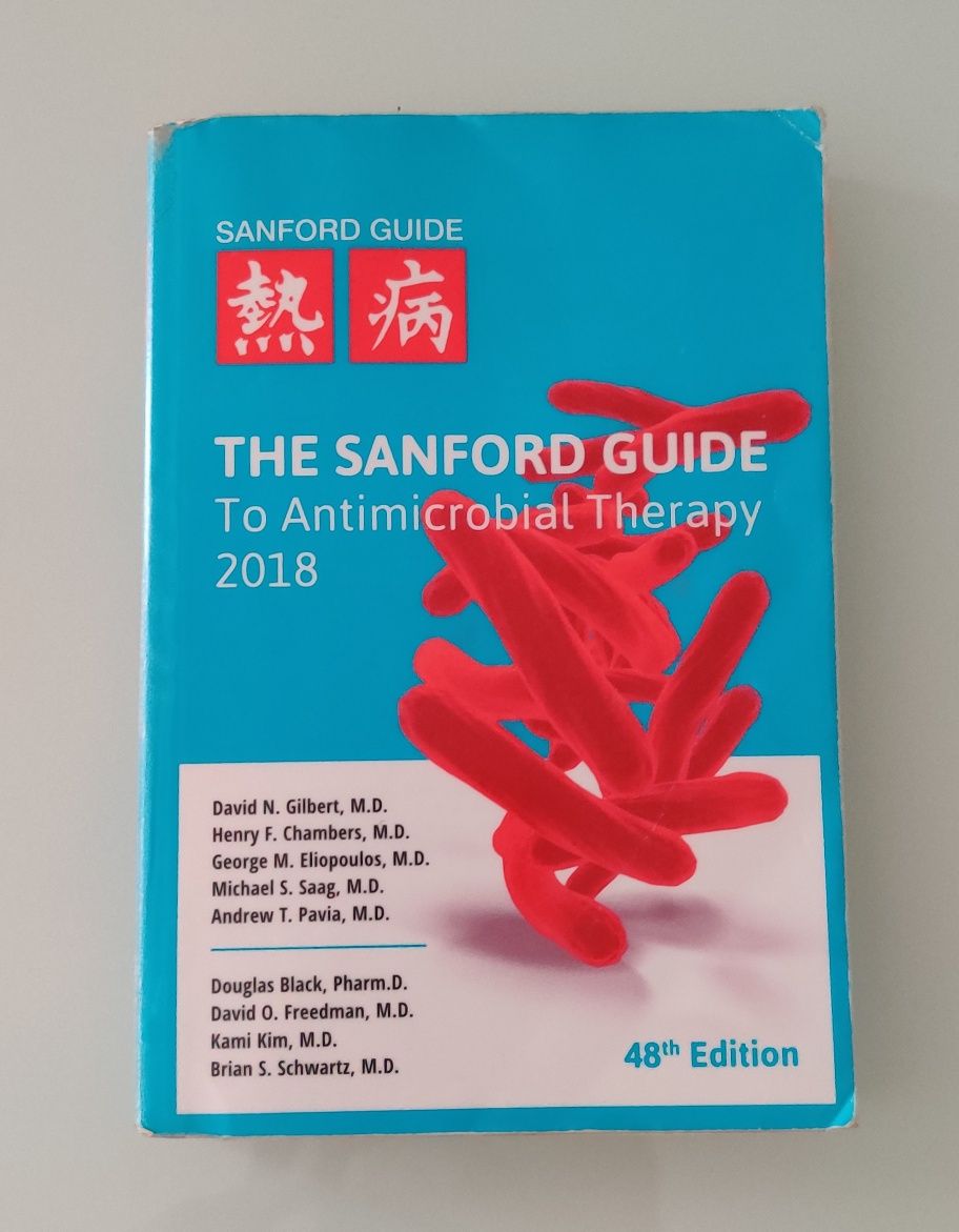Theo Sanford guide to antimicrobial therapy livro de bolso
