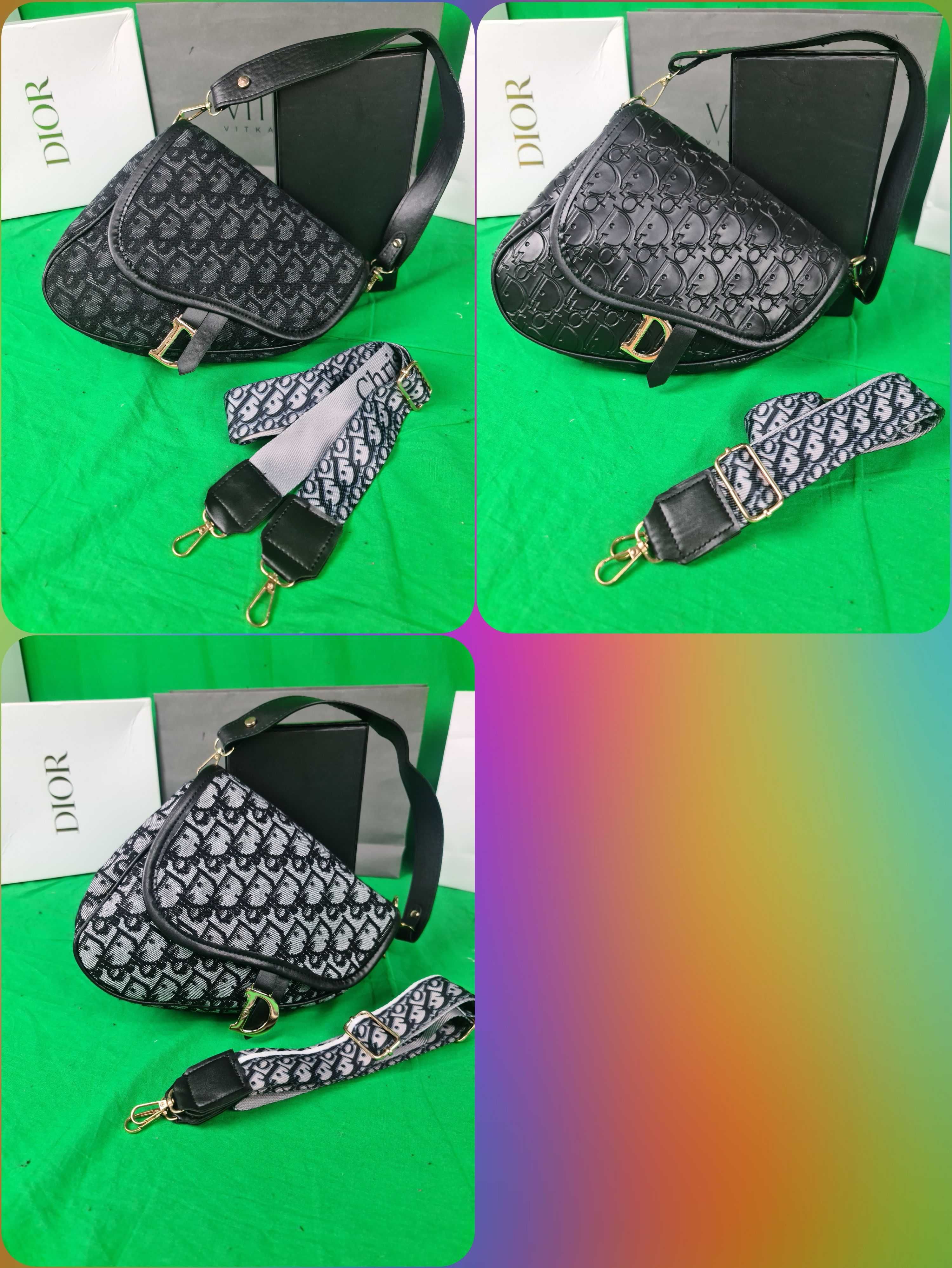 Torebka Christian Dior Torba siodło Hit monogram