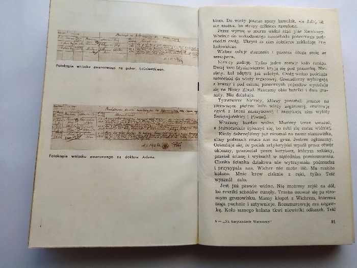 NA BARYKADACH WARSZAWY , Stanisław Komornicki 1964r.