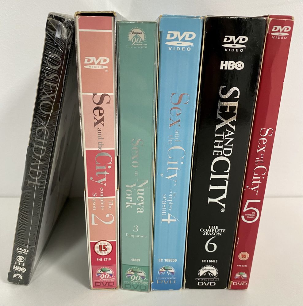 Pack DVD Sexo e a Cidade Temporada 1, 2,3,4,5,6