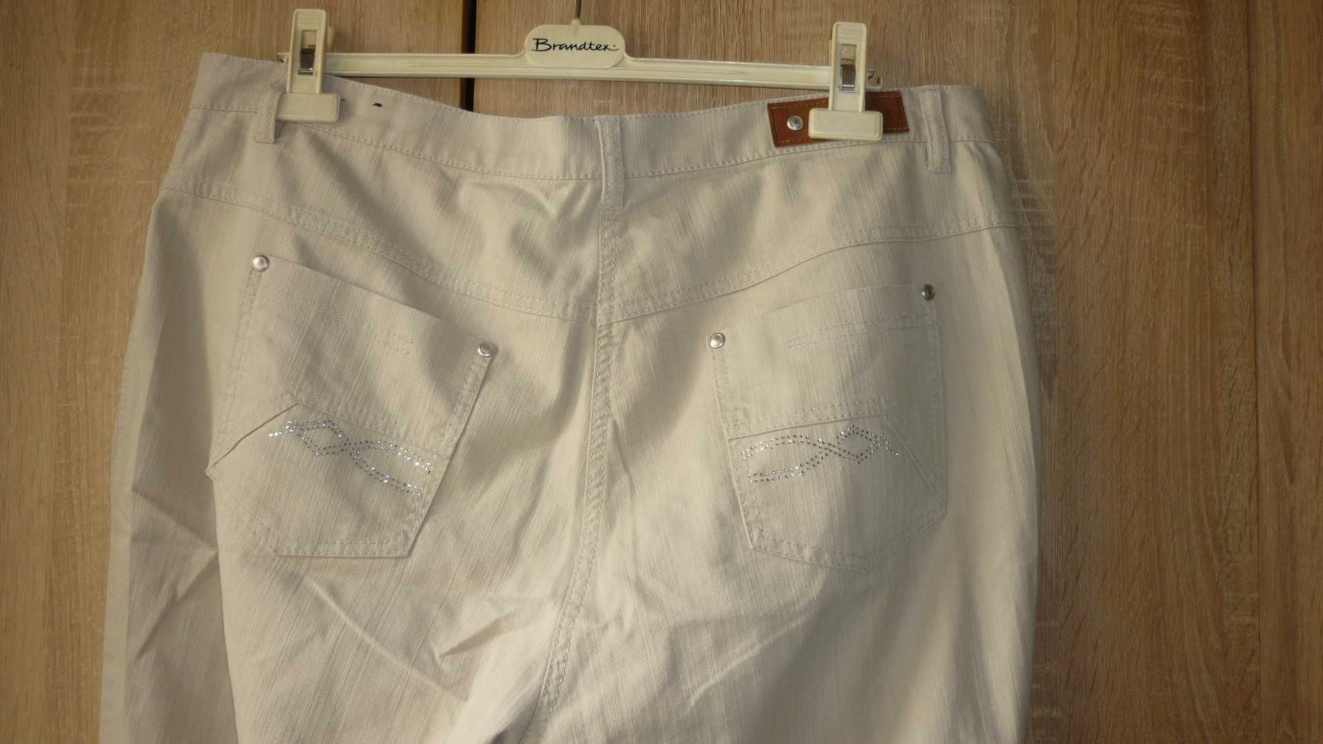 Brandtex- wiosenne spodnie damskie  r; 46/48