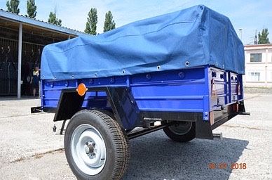 Прицеп легковий підмилений 2 м чорний