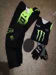 Strój FOX MX 180 (Monster Black)(cross,quad,enduro,mtb,dh)