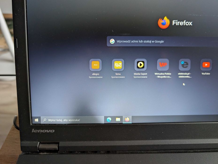 Laptop Lenovo ThinkPad T540p – i7 mała wada matrycy