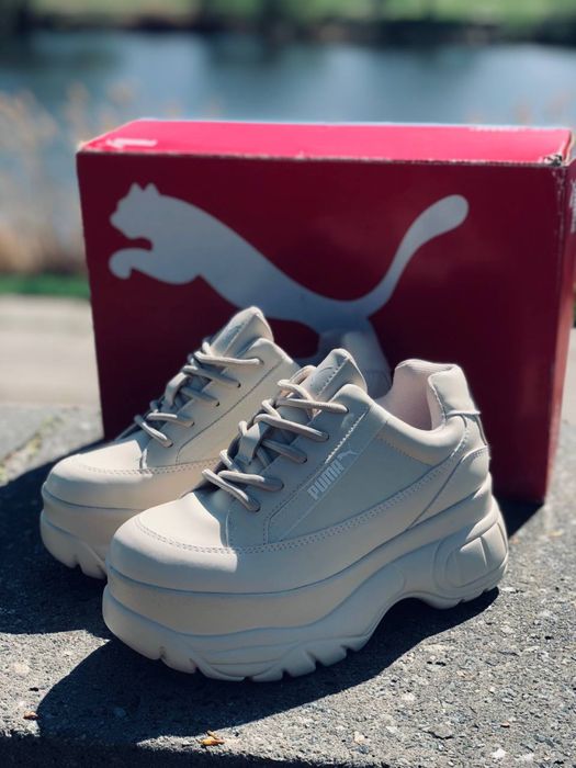 Puma Женские кроссовки на высокой платформе 6,5 см / красовки Пума