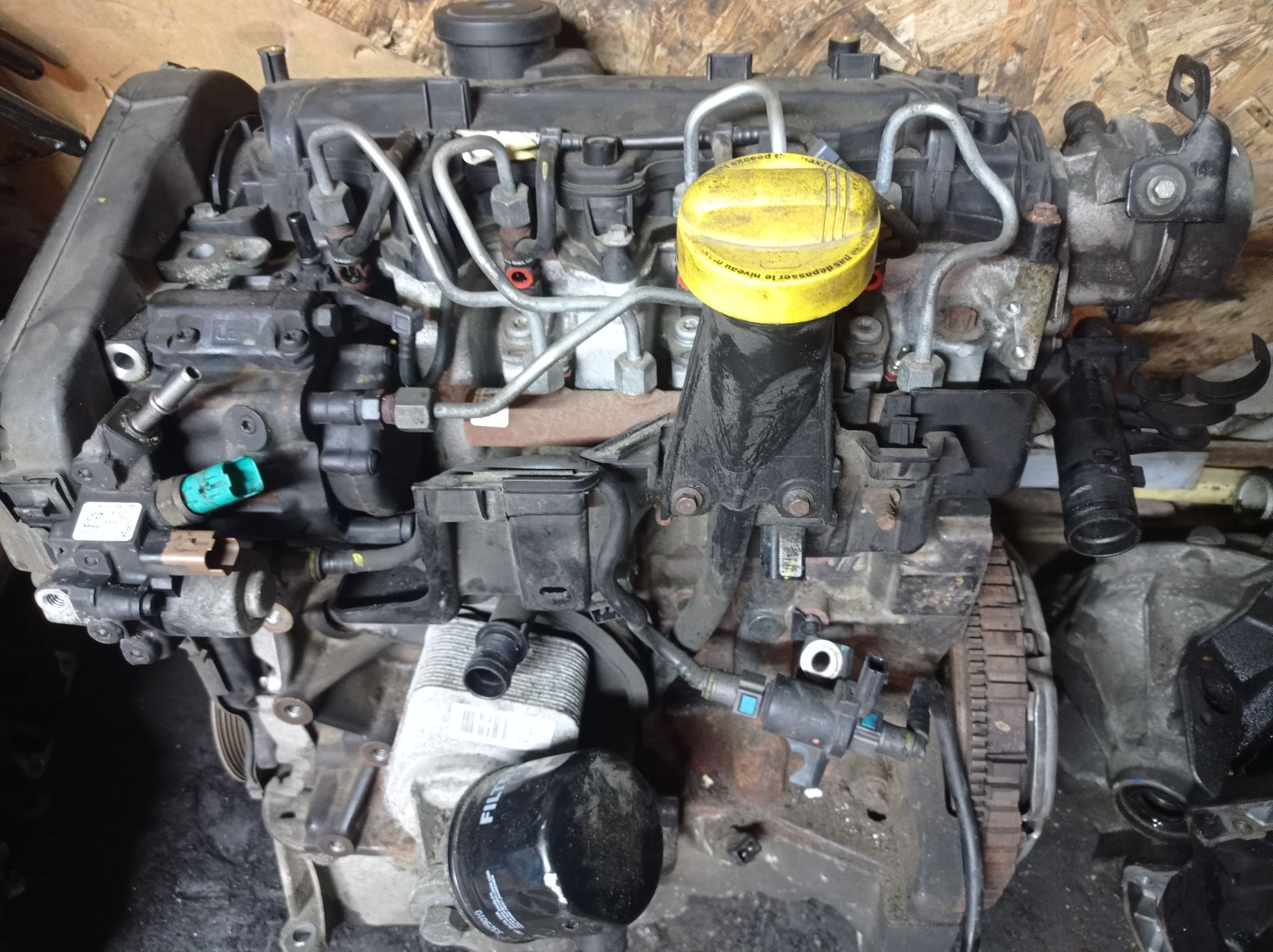 Двигун 1.5 dCi K9K834 Renault Dacia Nissan (ТНВД Delphi/Euro 5)