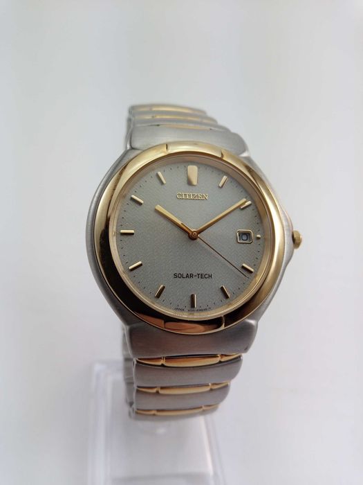 Японские мужские часы Citizen Eco-Drive AP8124-53P, сапфир, годинник