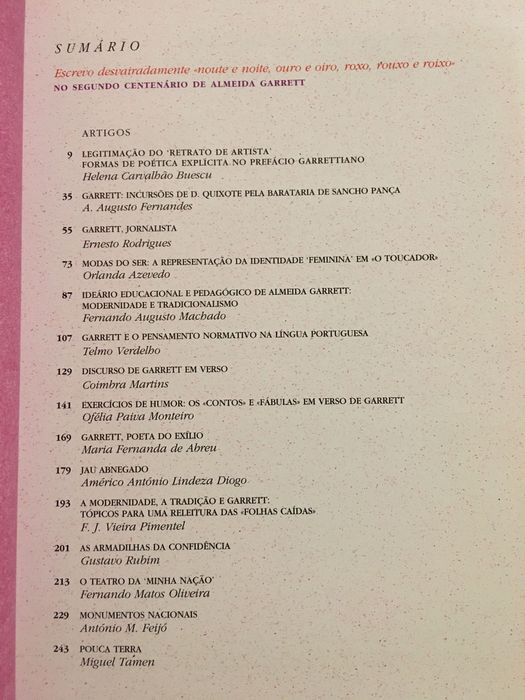 Colóquio: Garrett/ José Régio/ Couto Viana/ Carlos Selvagem