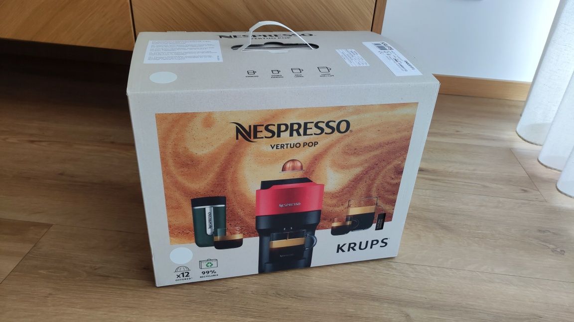 Máquina café Nespresso vertuo pop, nova em caixa, garantia