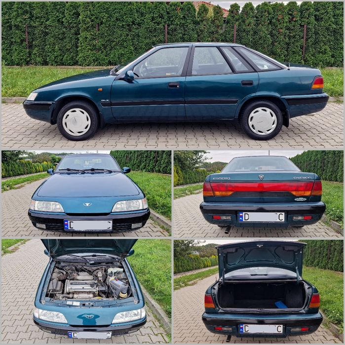 Daewoo Espero 1.5 90KM UNIKAT 74tys Przebiegu! 1 Właściciel, Bez Rdzy