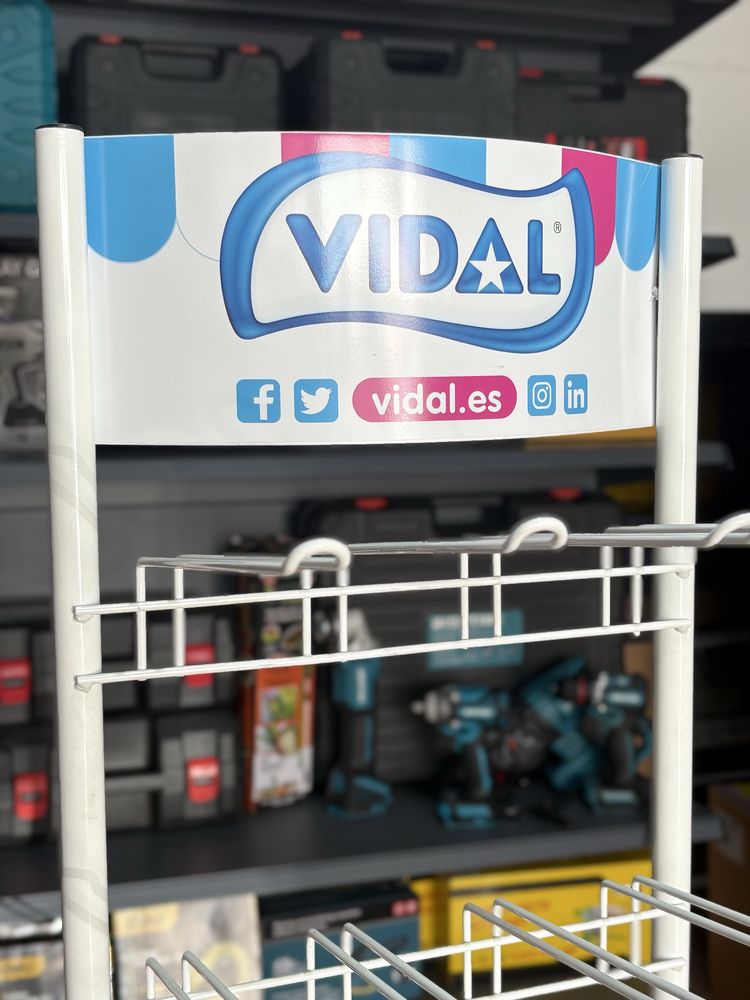 Expositor de Gomas 180x40cm