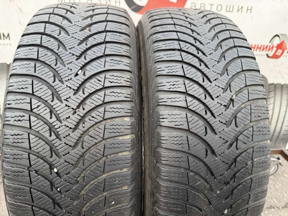 Шини 205/60 R16 пара Michelin 2022p зима 6,3мм