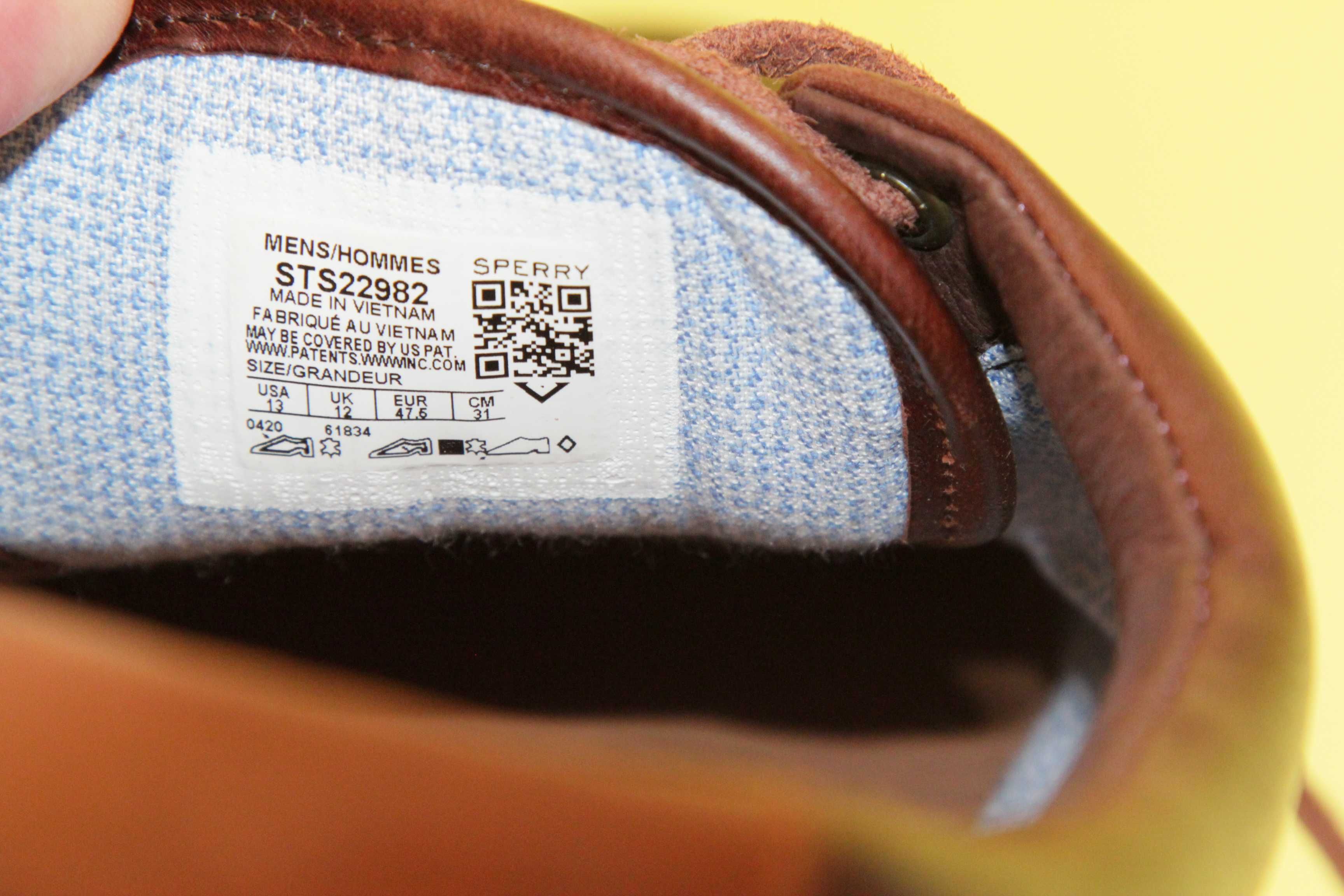 Лоферы мужские Sperry, размер 47 и 48