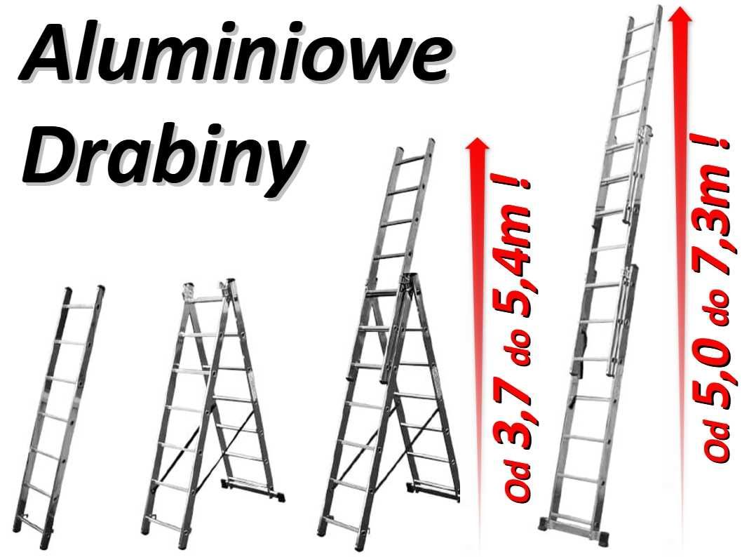 Wypożyczę lekka DRABINA aluminiowa 3x11 7m wynajmę wynajem