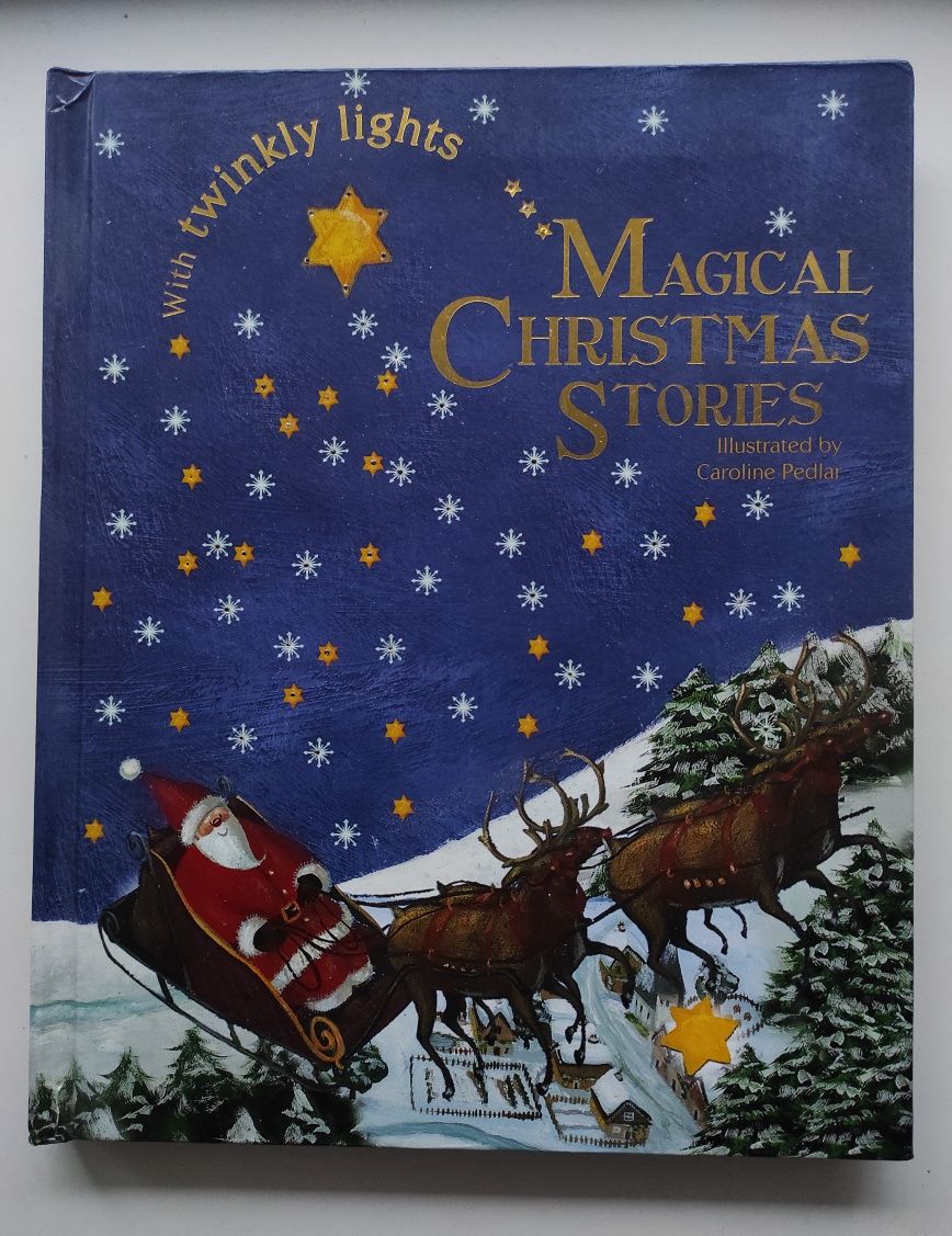 Необычная книга с подсветкой Magical Christmas Stories Рождество Новый
