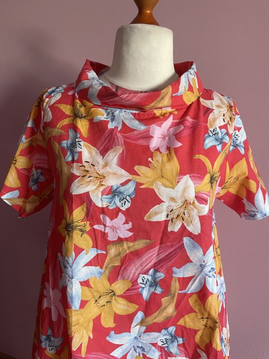 Kwiatowy komplet 158c kuloty i fraczek 40/42/44/46