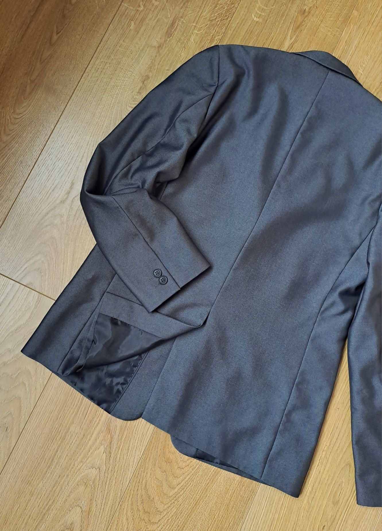 Серый классический пиджак для мальчика/костюм