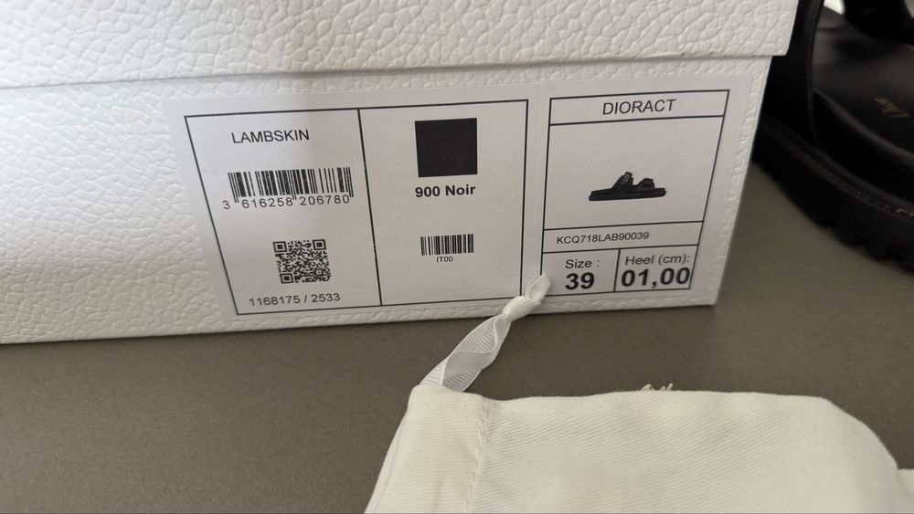 DIOR klapki Dioract Slide 39