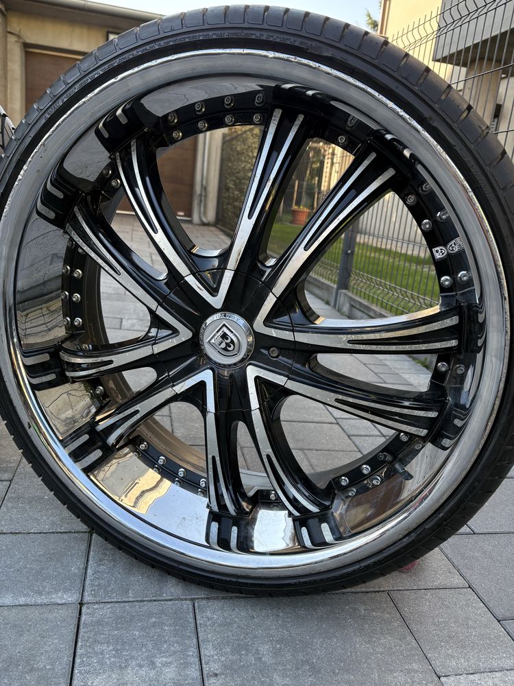 Koła 275/25/24 Alufelgi 24” 24 Cale 5x130 Porsche Cayene Vw Audi Q7