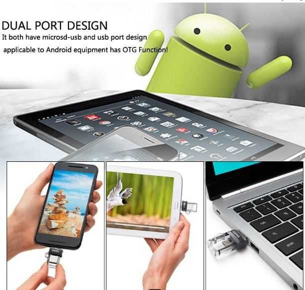 NOVA - Pen Drive Alta Velocidade, 32GB, USB/Micro