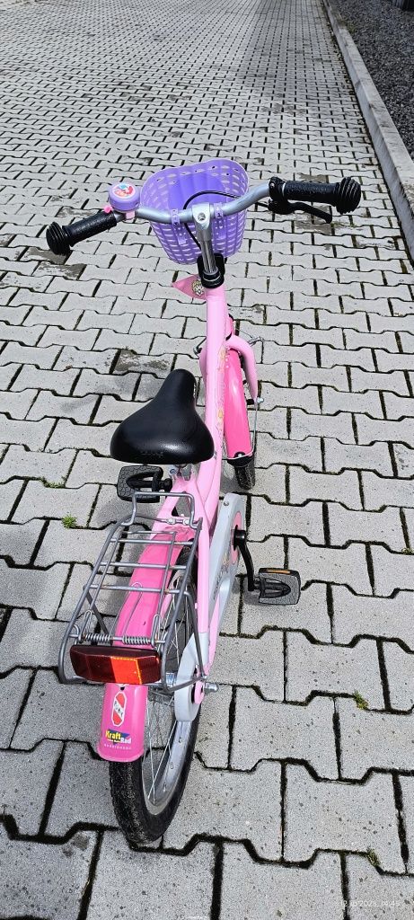 Rower puky dla dziewczynki