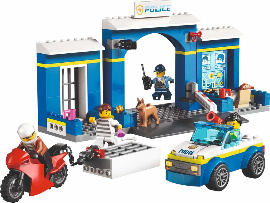 Конструктор 60370 LEGO City лего поліція авто полиция преследование
