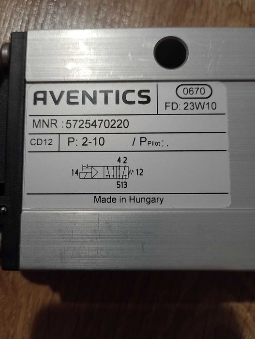 Elektrozawór CD12-5/2XX-SR-024DC (572547.0220)  Aventics rexroth bosch
