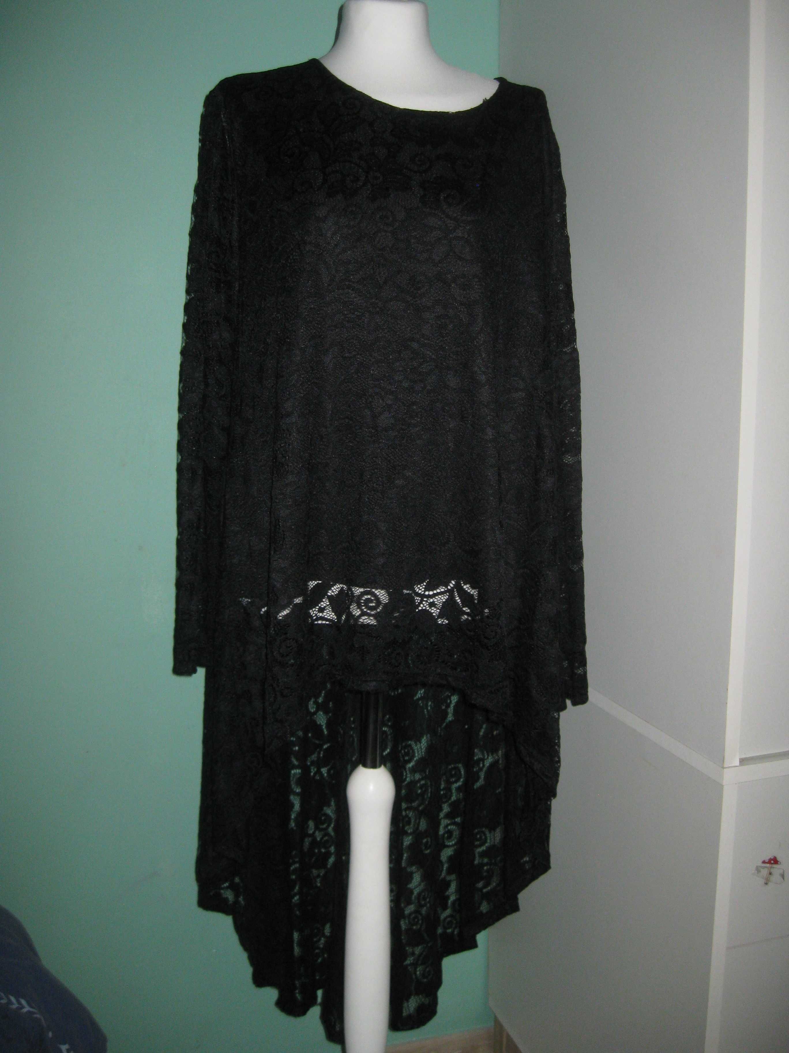 Made in Italy tunika asymetryczna 46 3XL