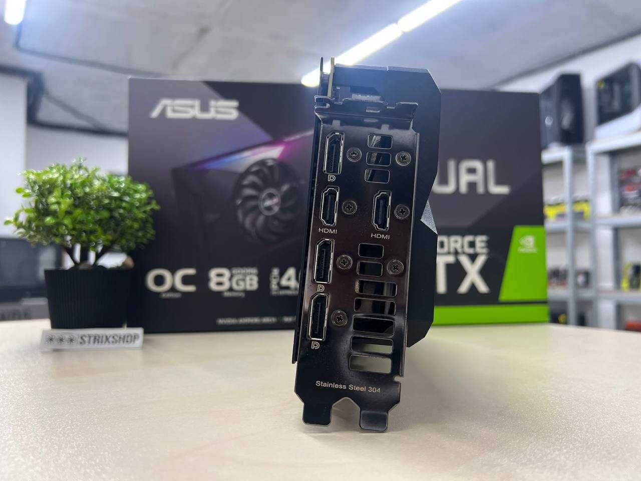 Відеокарта ASUS DUAL-RTX3070-O8G Б/в + Гарантія 3 місяці
