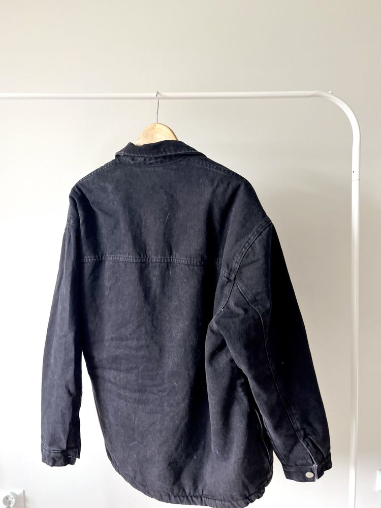 Ocieplana kurtka jeansowa katana sherpa