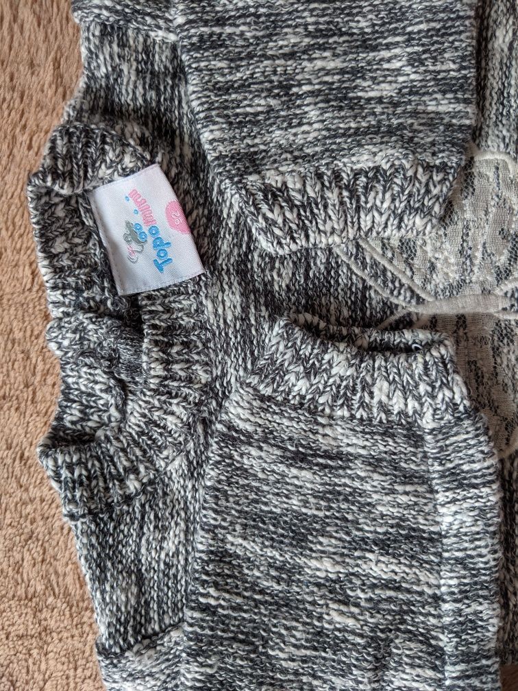 Sweter, sweterek bawełniany rozm. 92 Topomini
