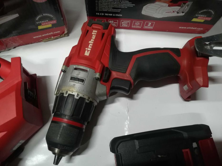 Інструмент акумуляторний Einhell x-change Радіо Лобзік Сабельна