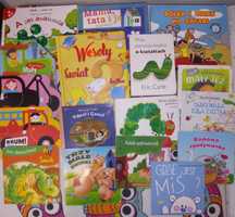 Zestaw 17 książek książeczek dla dziecka maluszka. Książki 0-3 lat