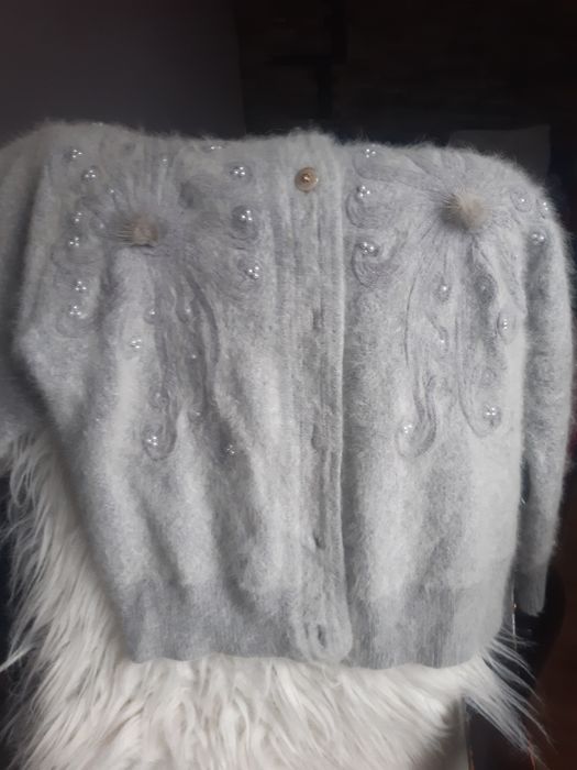 Sweterek piękna alpaka